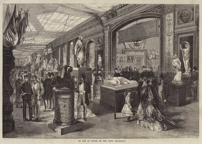 La Rue de Russie in der Pariser Ausstellung von Jules Pelcoq